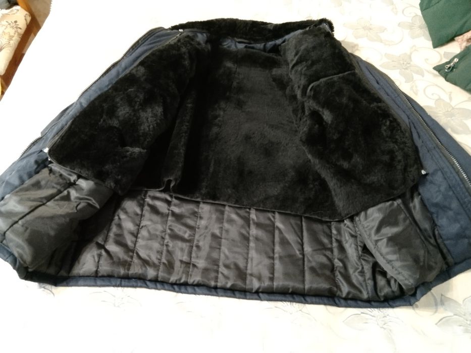 Бушлат со штанами и с перчаткой