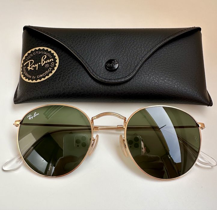 Ray-Ban RB3447 Round Metal Като нови