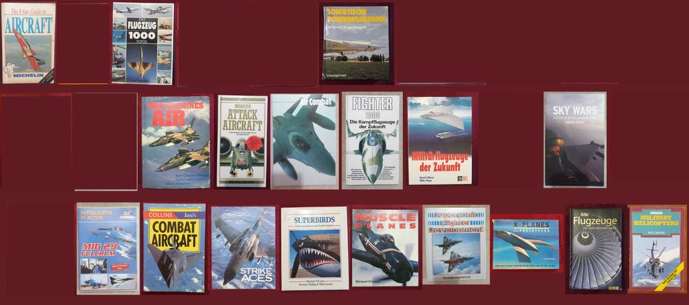 Бойна и цивилна авиация - 18 книги