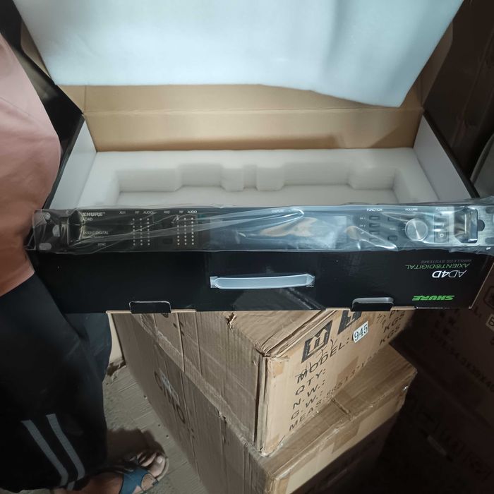 SHURE AD4D modeli 2 ekranli simsiz Mikrofon Simsiz mikrofon