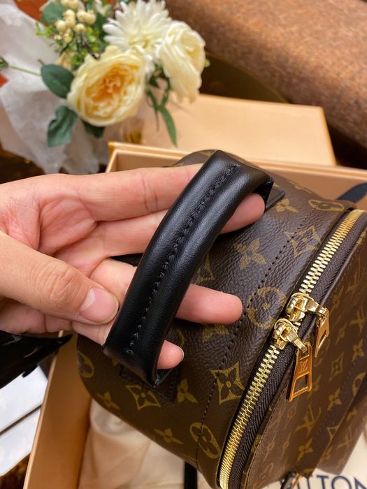 Rucsac ghiozdan Louis Vuitton Palm Springs, 21x29cm, tip Premium