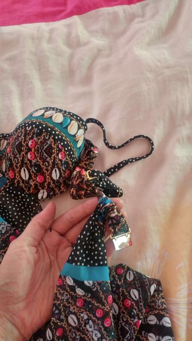 Новый купальник с парео