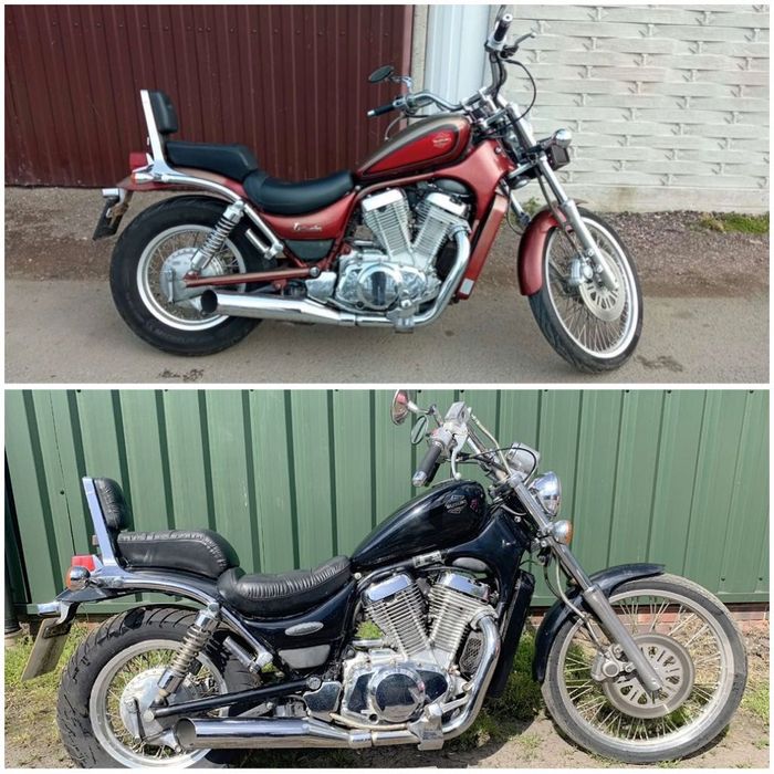 Suzuki Intruder 400 и Интрудер 600 на ЧАСТИ