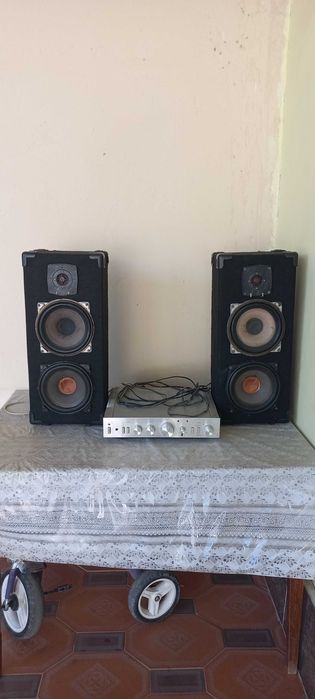 Продаётся колонка и уселитель в хорошем состоянии