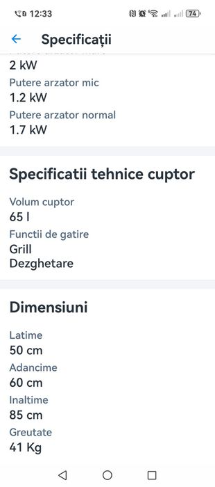 Aragaz electric Hansa cu plita vitroceramica