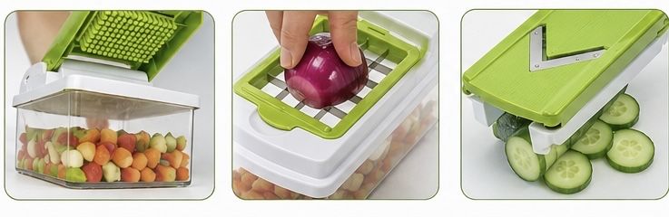 Овощерезка Nicer Dicer — 10 предметов
