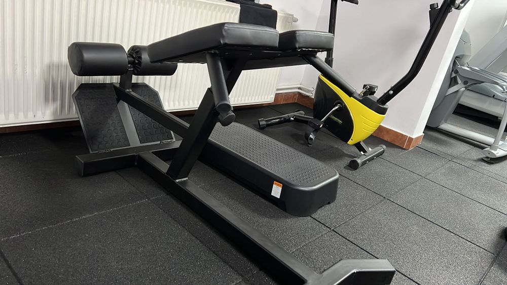aparat hiperextensii ( lombari ) spate  , aparate fitness  half rack