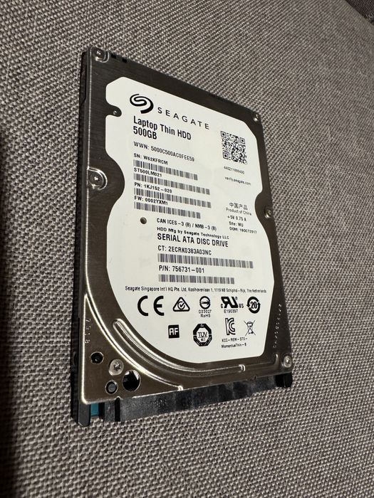 HDD за лаптоп Seagate Thin  500GB - хард диск