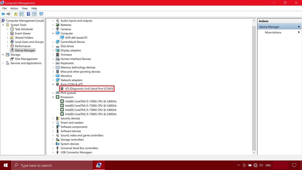 Laptop DELL Latitude 5490 - i5-7300U + Diagnoza auto DELPHI / Autocom