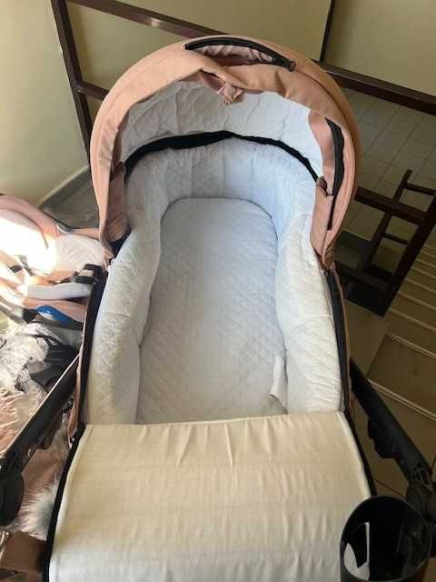 Vand  Carucior 3 in 1 Marco Adamex Rose Somon si cadou Leagan Balans