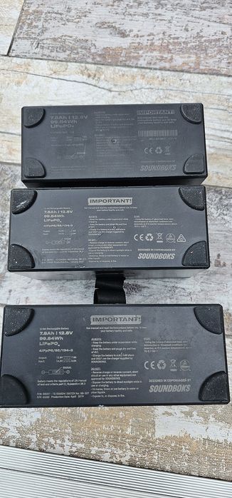 Baterii boxa soundboks originala gen 3 si 4