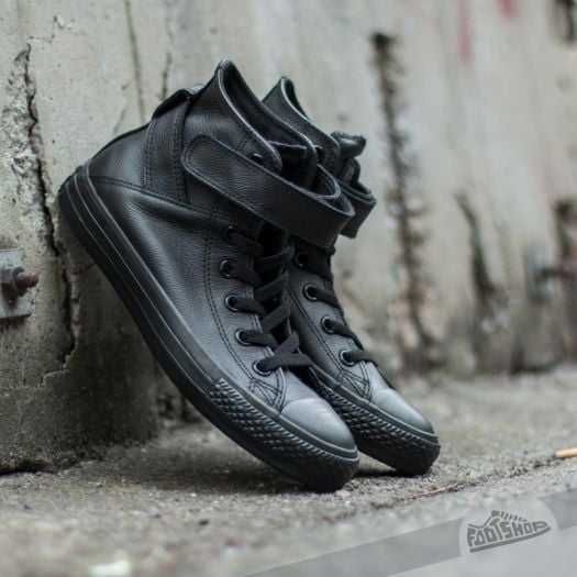 Кецове Converse CT Brea Hi Black Кожени