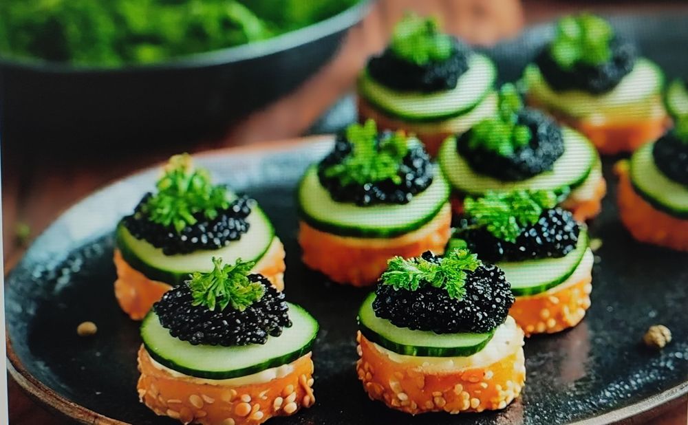 Черная икра палтус