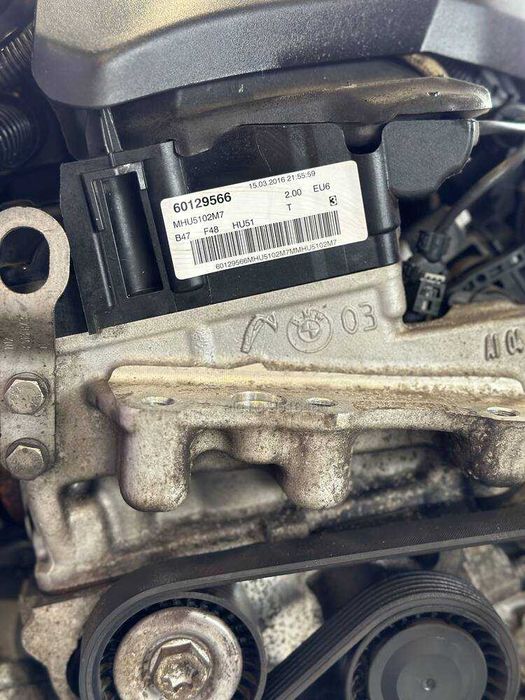 BMW  оборудван B47C20A 150 kc 32,000 KM