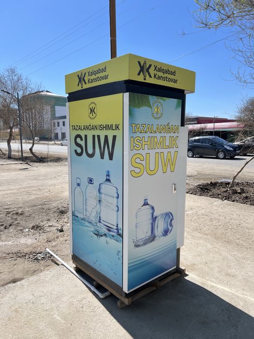 Tozalangan suv vending avtomati TAYYOR BIZNES SOTILADI NARXINI KELISH
