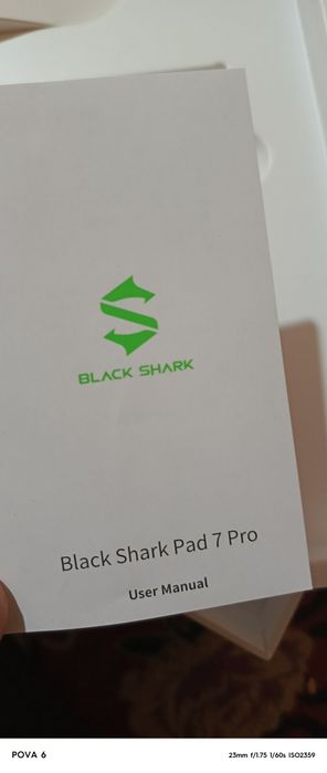 Black shark pad 7 pro