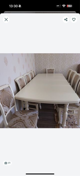 Продам стол и стулья