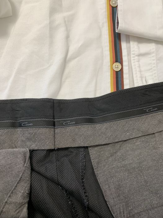Pantaloni stofa gri barbati TWN, marime 44
