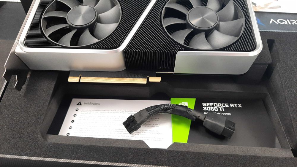 Placa Video Nvidia 3060TI - Founders Edition - stare impecabila - poze reale - nu fac schimb