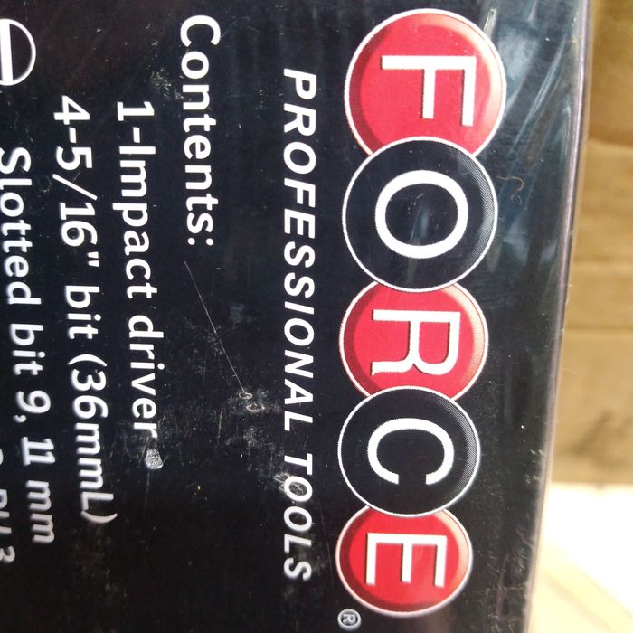 Ударной поворотная отвёртка FORCE