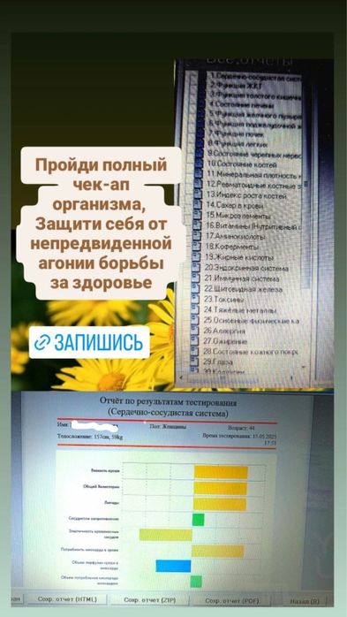 Диагностика организма