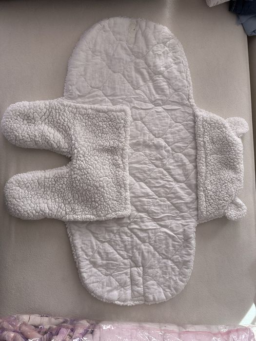 Порт/чувалче/одеало за бебе бяло