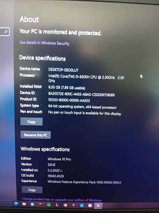 HP Геймърски Лаптоп