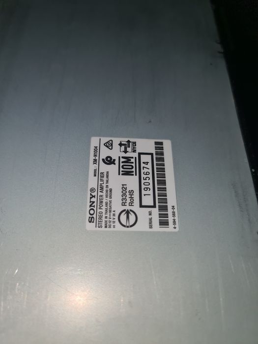 Sony Usilitel 1000wat 4 ta kanali