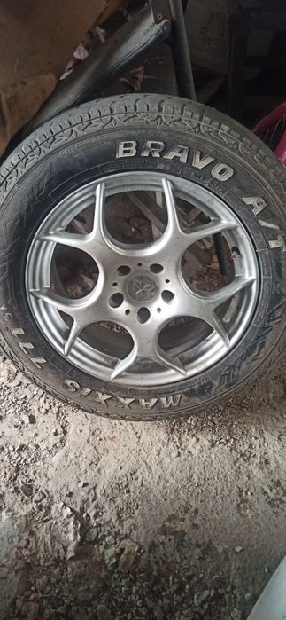 Диски с летней резиной на Митсубиси