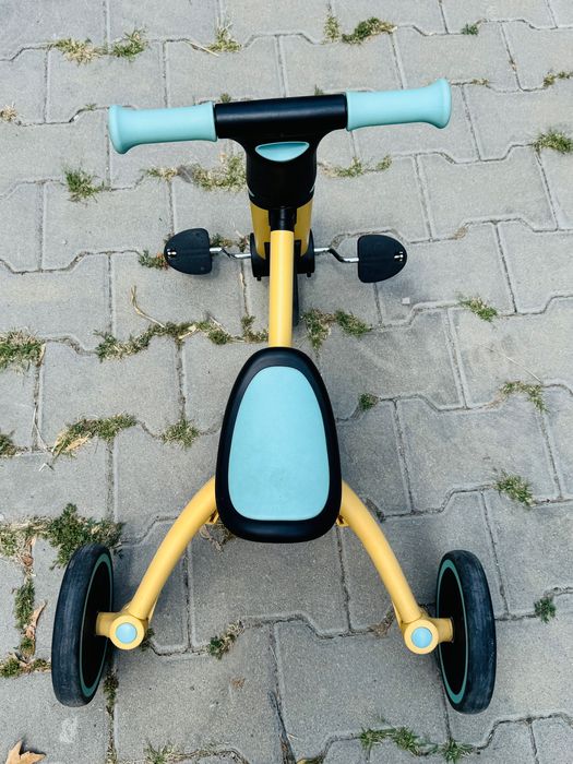 Триколка 3 в 1 KinderКraft - 4trike, Yellow жълта