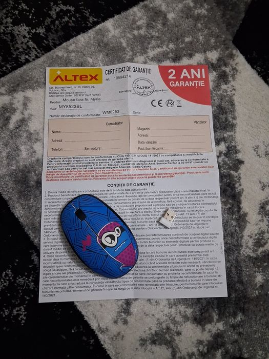 Mouse fara fir Myria