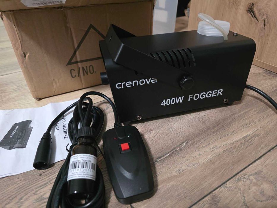 Машина за Мъгла Crenova FM-03, 400W, Дистанционно, Черна
