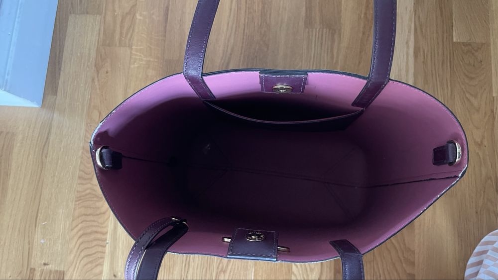 Сумка Michele Kors original бордовый + кошелек