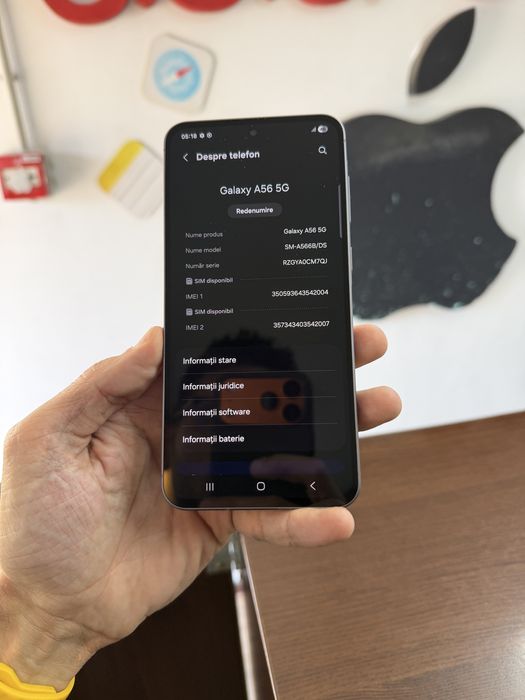 Vand Samsung A56 128Gb impecabil