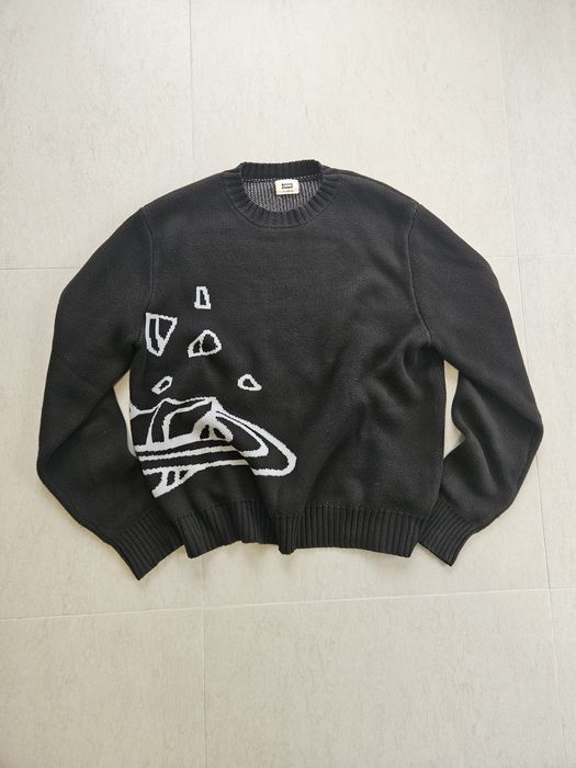 Bluză Broken Planet Alb și Negru