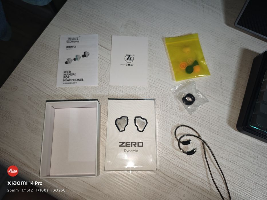 Iem наушники 7hz salnotes zero