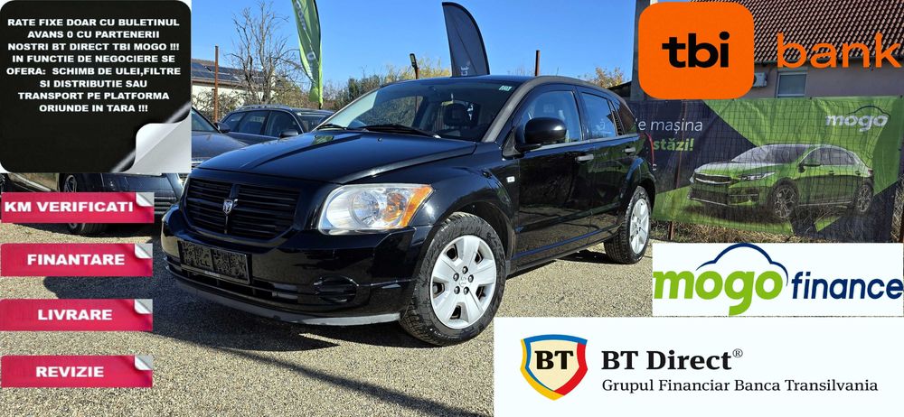 RATE CASH Dodge Caliber diesel 176000 km carte service aer conditionat