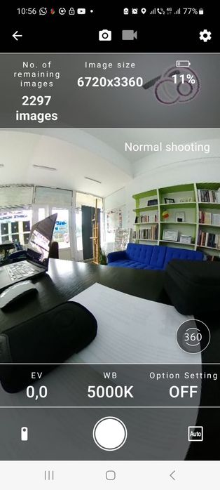Ricoh Theta Z1 360° – Cameră profesională aproape nouă