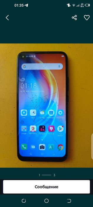 Продам телефон  TECNO SPARK 5 PRO