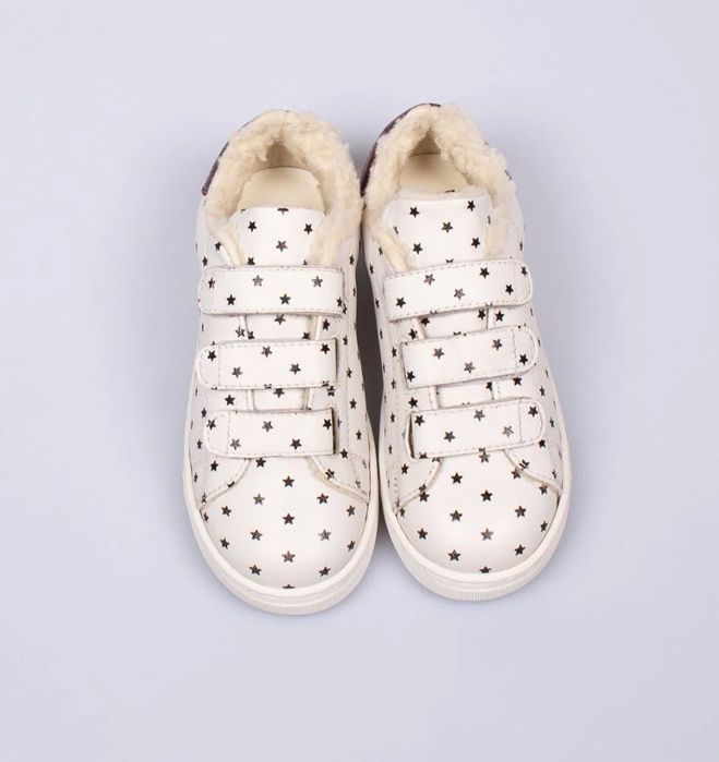 Pantofi din piele naturala imblaniti 31 NOI