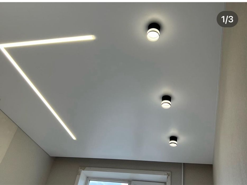 Натяжные потолки качественно