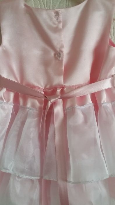 Детски официални роклички Нови, сатен и органза за момиèнца 2 - 4г.