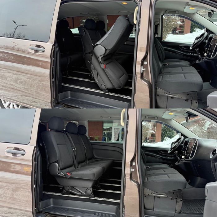 Mercedes Benz Vito 116 8+1 Locuri Extra Lung an 2016 2.2CDi 163 CP