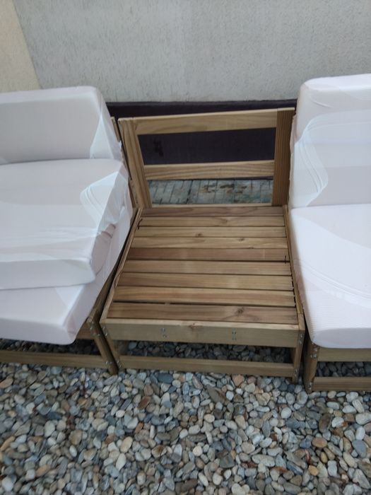 Canapea 3 locuri cu fotolii nou