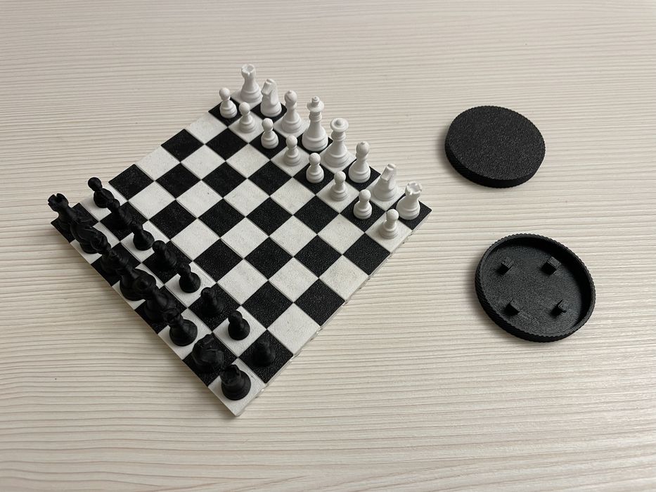 Сгъваем магнитен шах