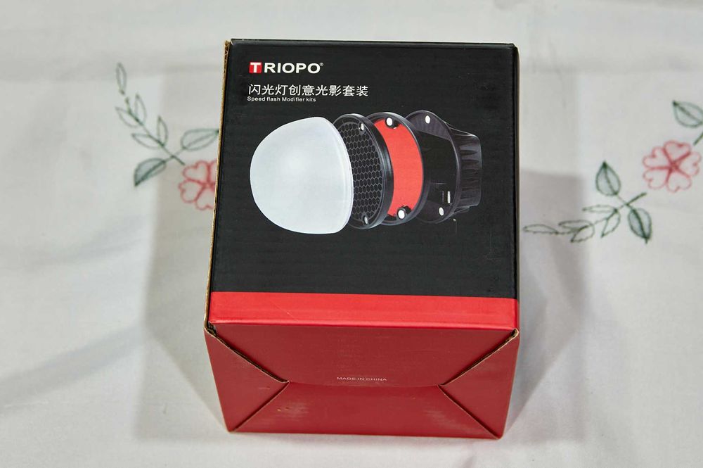 Насадка диффузор для вспышки