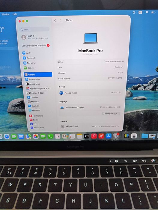 Apple Macbook Pro 2338 M1 16GB