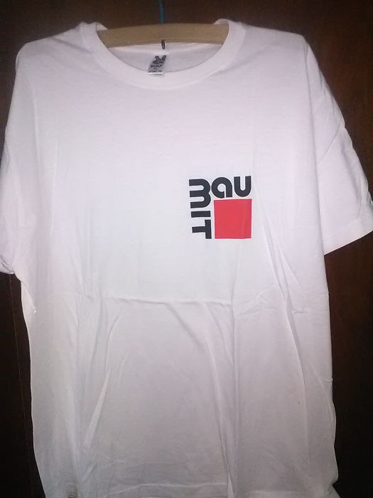 Tricou alb 100% bumbac mai multe marimi