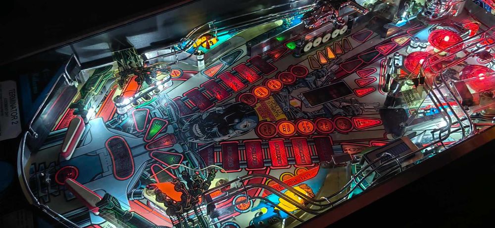 Pinball Flipper Terminator 2 Judgement day
