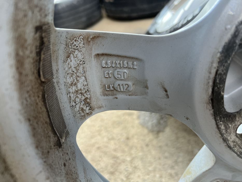 Зимни гуми с джанти 15 цола 5x112 за VW Audi Skoda Seat